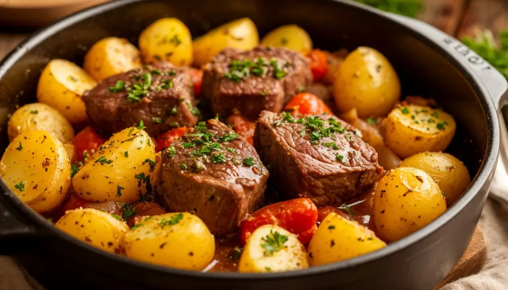 Приготовьте вкуснейший казан-кебаб на плите без углей и дыма всего за полтора часа