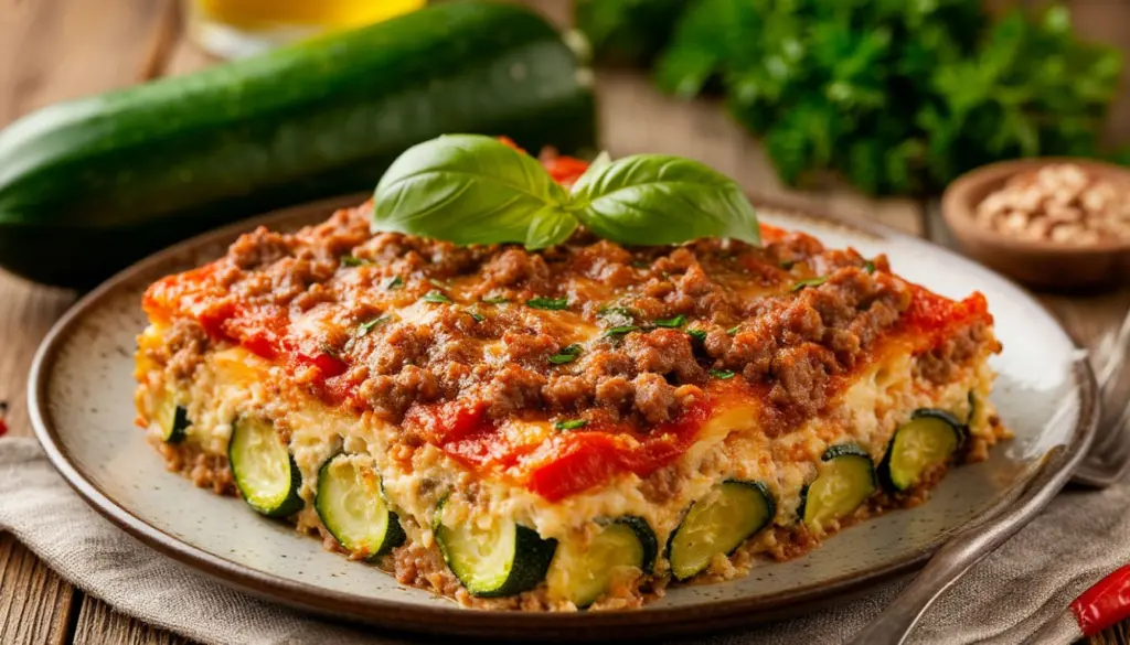 Запеканка из кабачков с мясом: быстрый ужин за 30 минут, который все хотят повторить