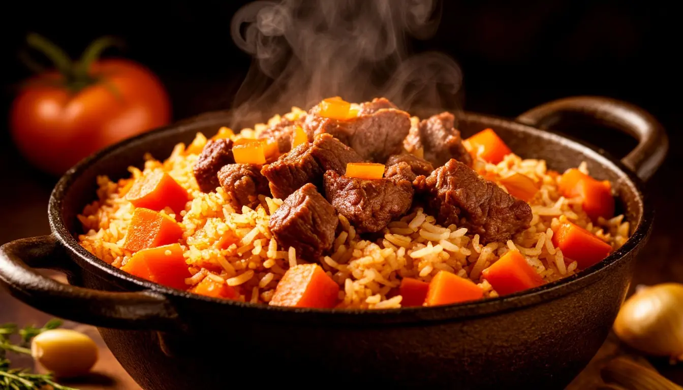Как правильно закладывать ингредиенты в казан для плова: мясо или лук первыми?